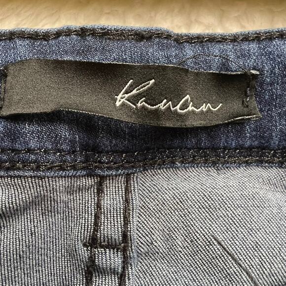 KanCan L.A. Mid-Rise Skinny Dark Wash Jeans Size 9/28 Style 11038 Cut# 1462 - Picture 4 of 9